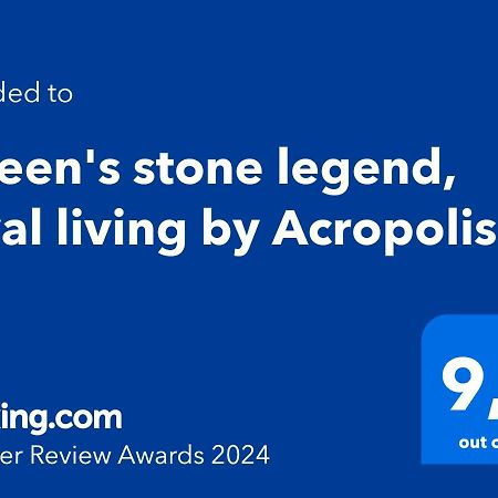 Queen'S Stone Legend, Royal Living By Acropolis Atény Exteriér fotografie